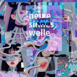 neue sinnes welle collage collection image