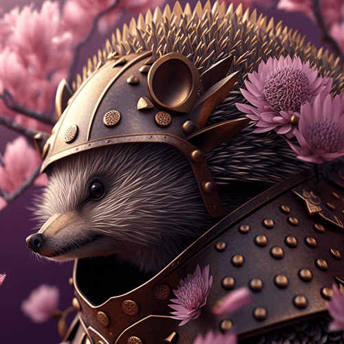 Samurai Warrior Animals #44