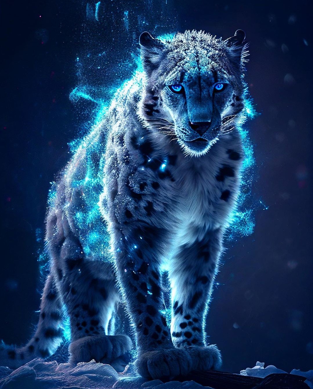 White Tiger Standing Against Our Enemies 3D Comics Painting By ChAudharySAqlain7