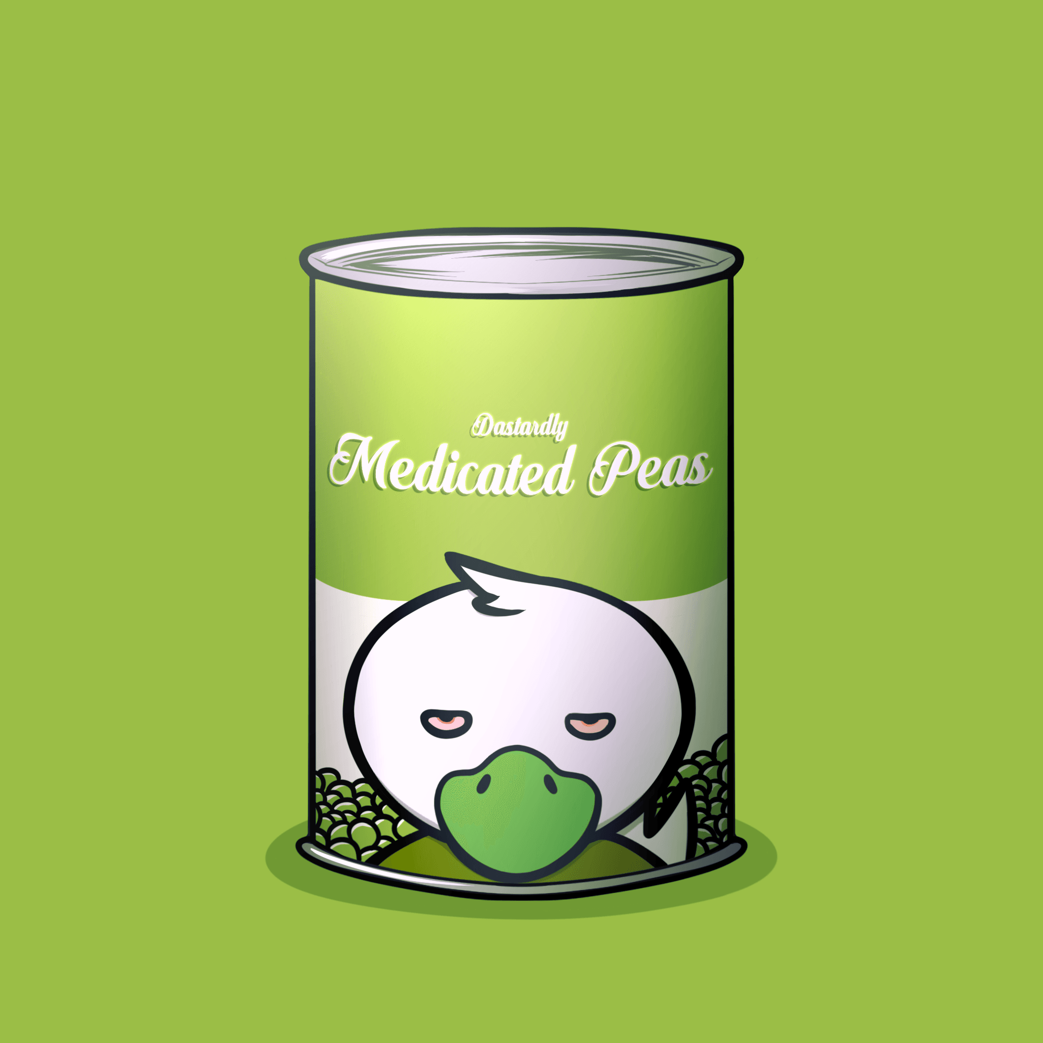 Dastardly Medicated Peas