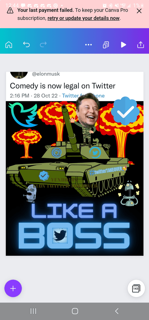 Twitter Tank!