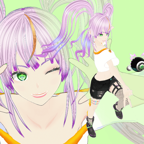 CyberAnimeDOLL #002_Model1