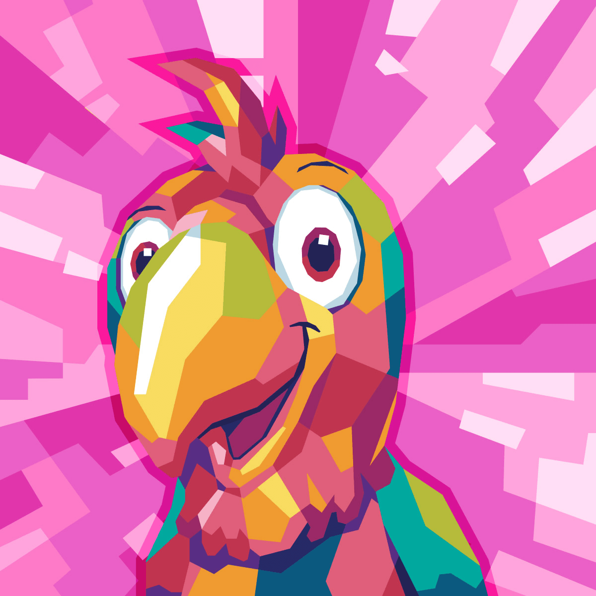 Passionate Parrot Bubble Gum (Iconics 1/1)