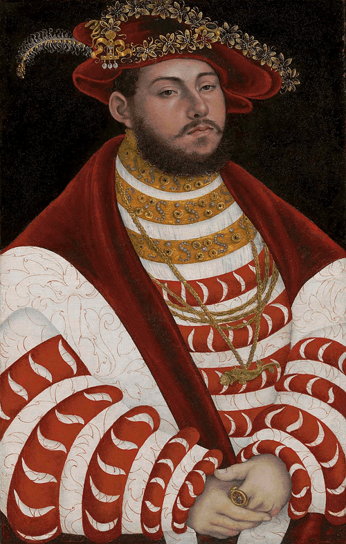 Johann Friedrich von Sachsen - Lucas Cranach d. Ä.