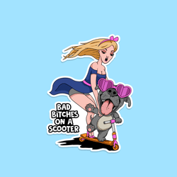 Bad Bitches On A Scooter Official ETH Collection collection image