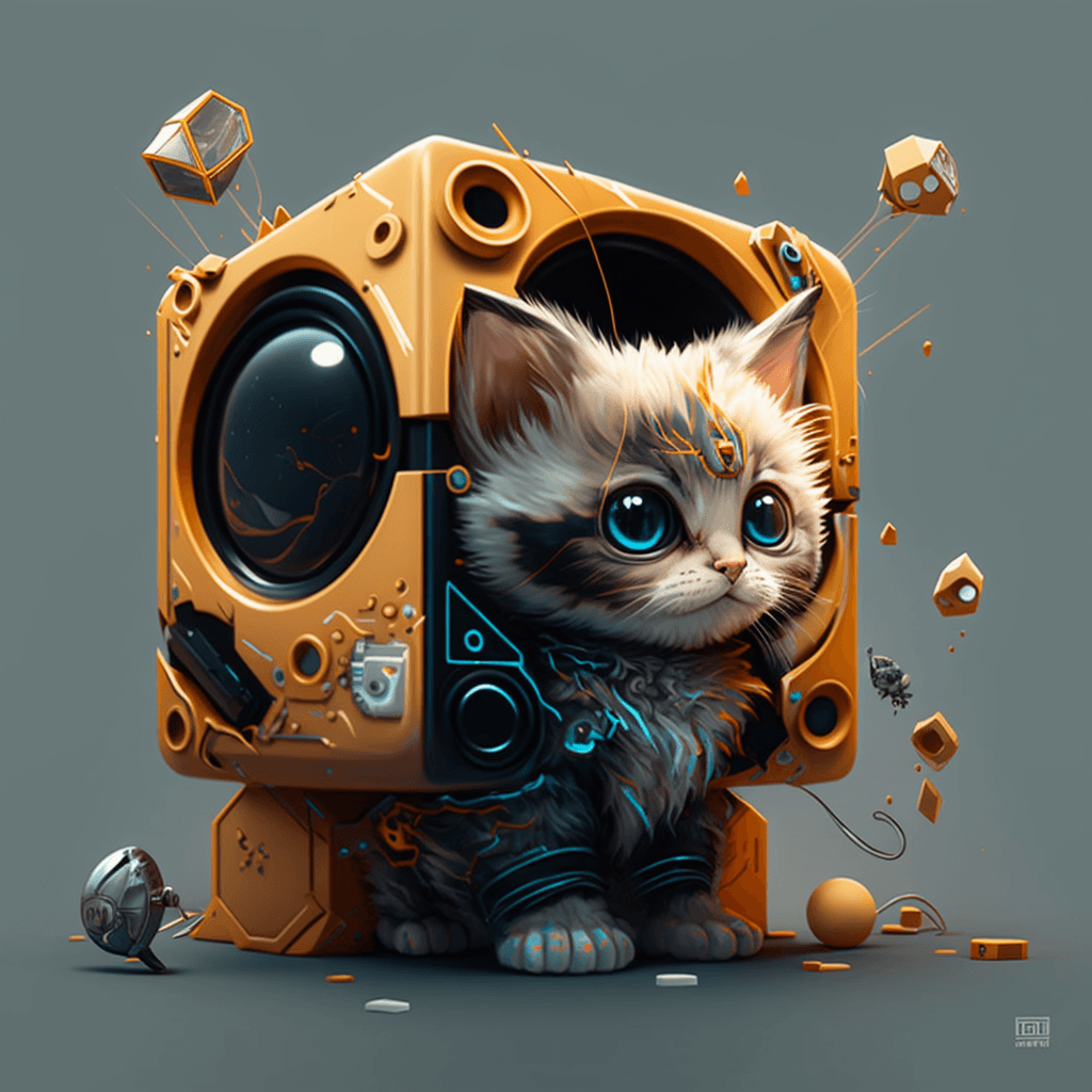 Cute DJ Cat#45