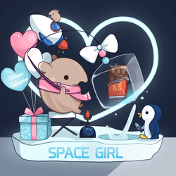 SPACE GIRL VALENTINE collection image