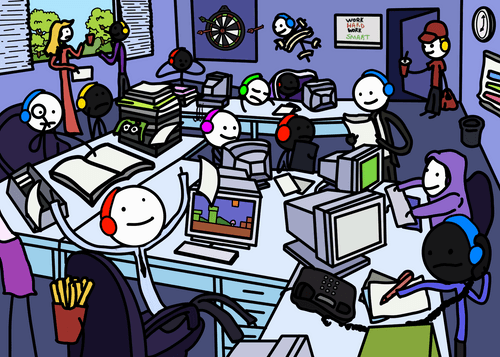 hard working