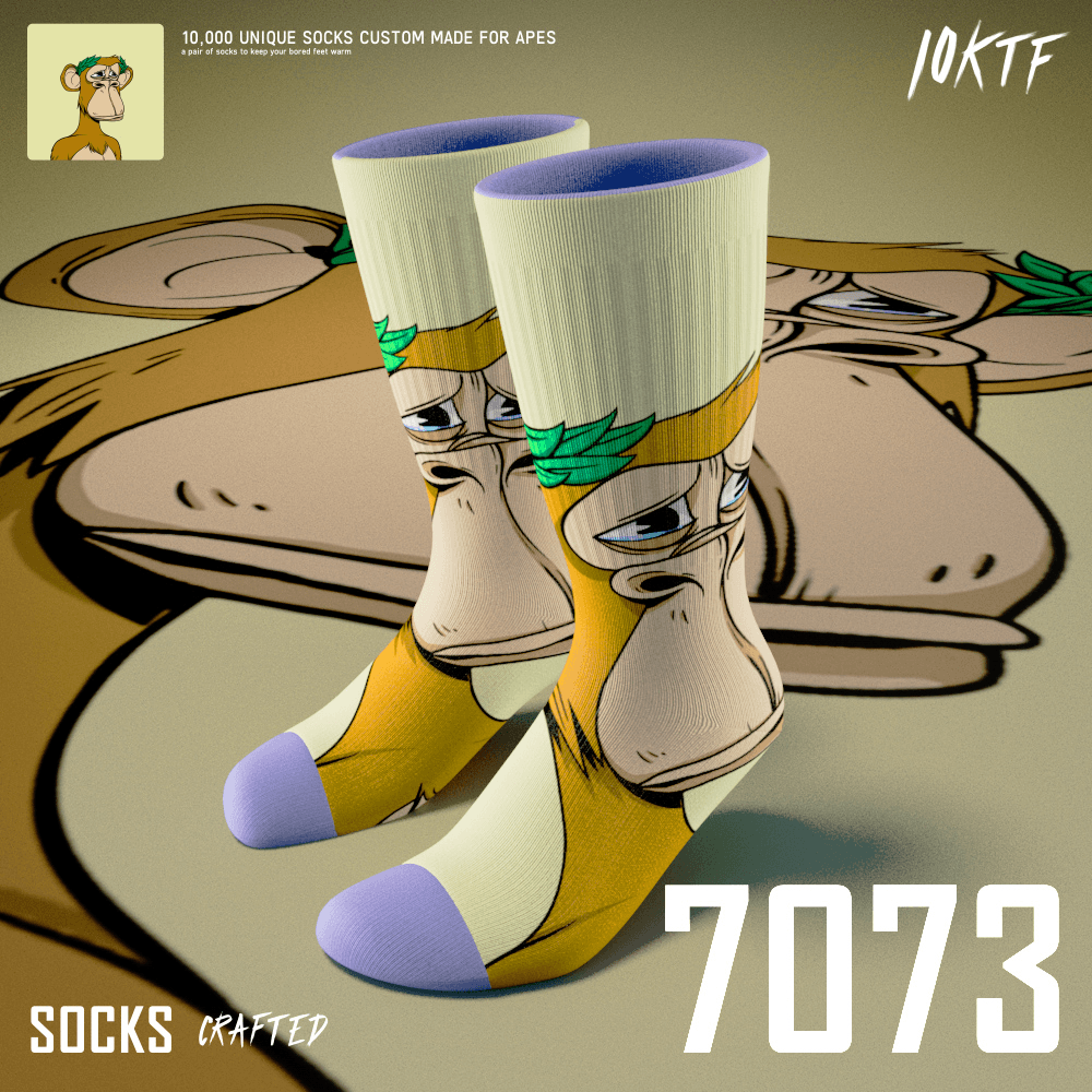 Ape Crew Socks #7073