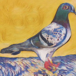 Van Gogh Pigeons Pictures collection image