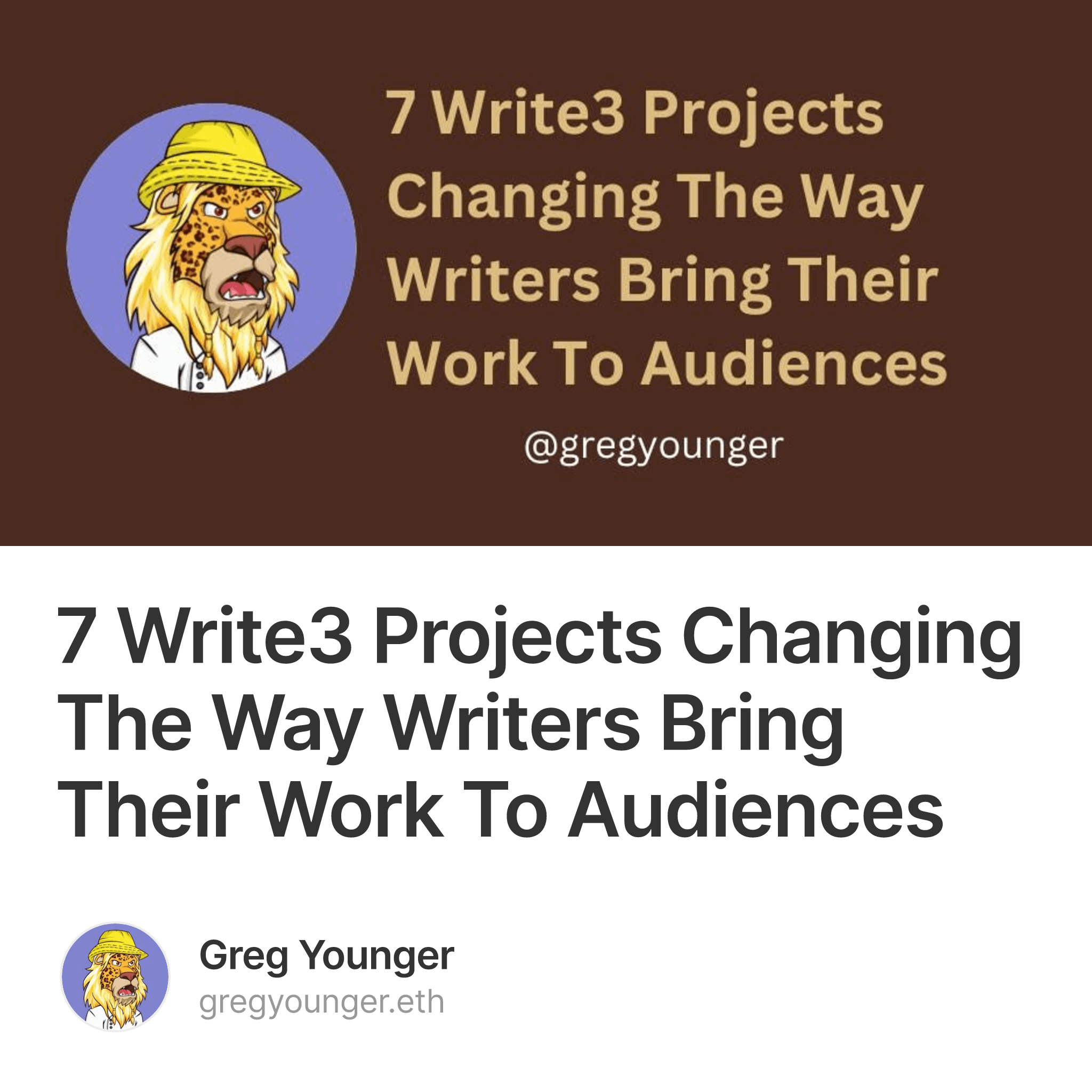 7 Write3 Projects Changing The Way Writers Bring Their Work To Audiences 1/10
