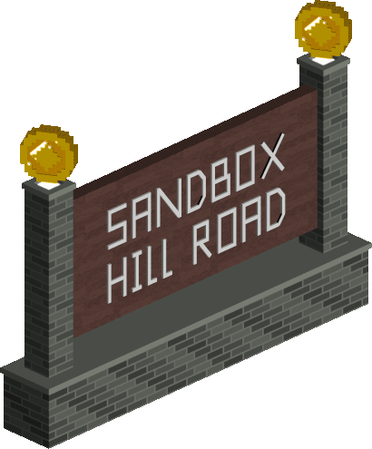 Sandbox Hill Road Sign