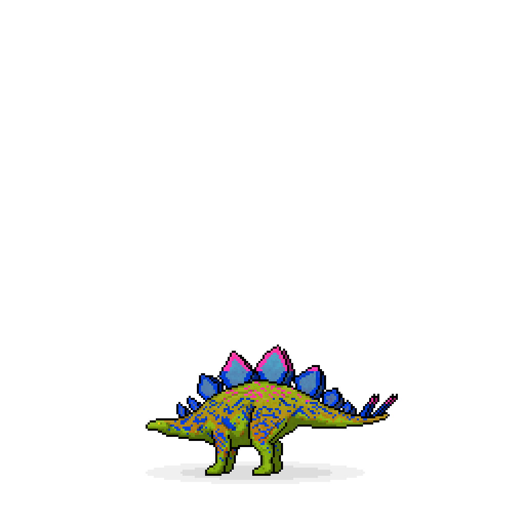 Pixilart - Dino run dinosaur by Anonymous