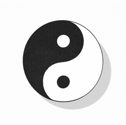 yin yang and choatic world collection image