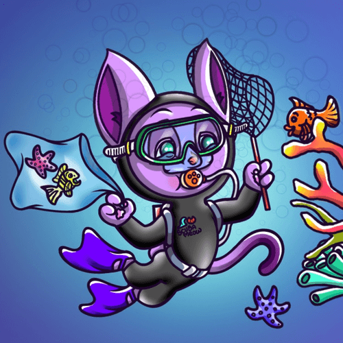 Scuba Meow Time