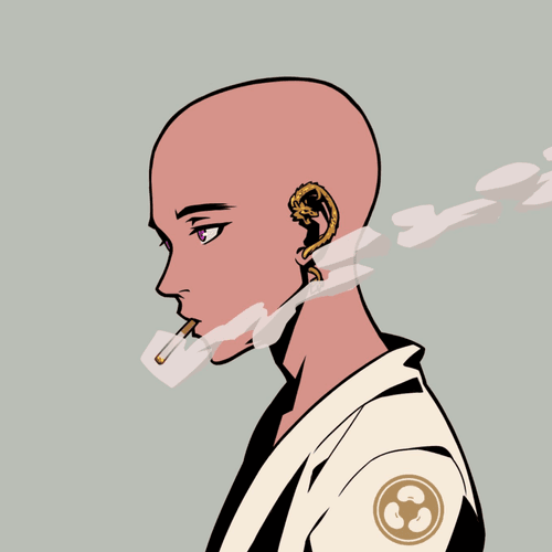 Lonely Bald Man