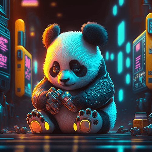 Miyake Cyber Panda