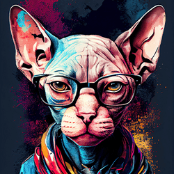 Hipster kitty collection image