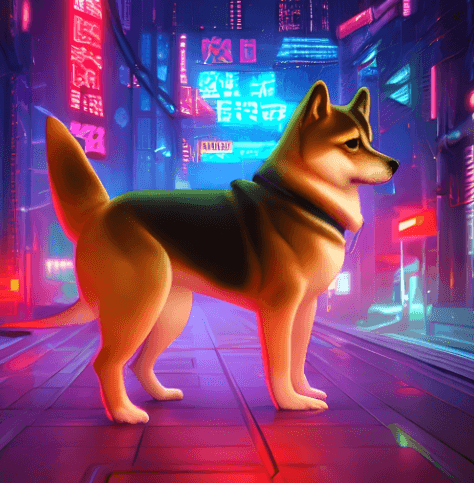 Shiba Inu Cyberpunk