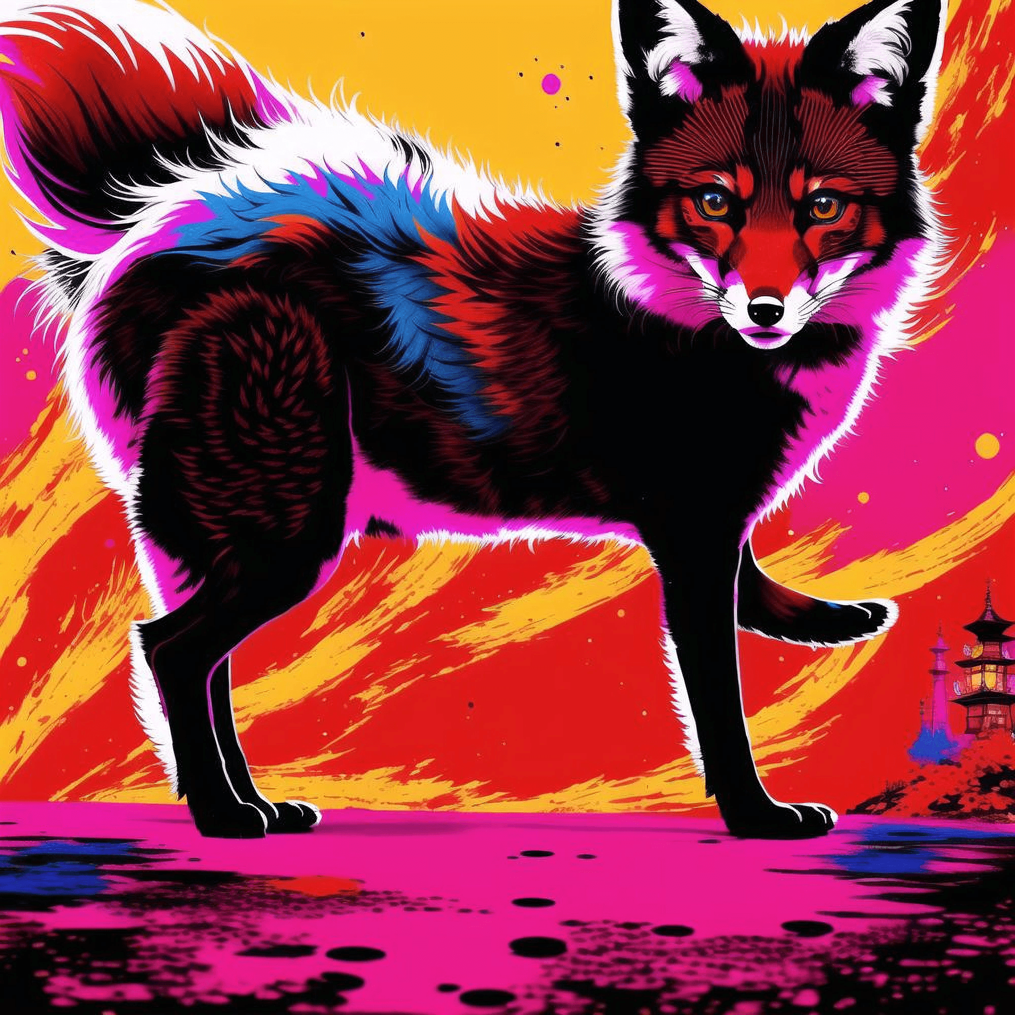 Ink fox (9) - Ink Fox | OpenSea