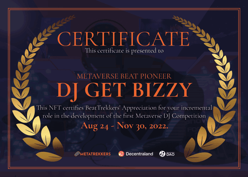 BeatTrekkers DJ Get Bizzy