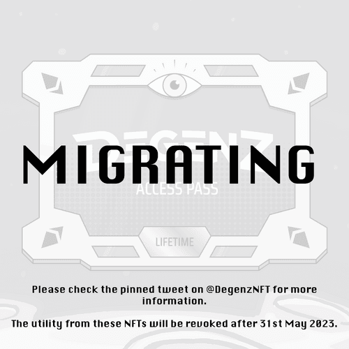 Migrating - PLEASE READ