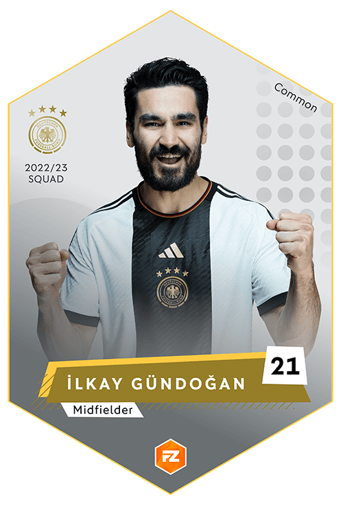 Common - İlkay Gündoğan - WC 2022 - 2022 Squad - Men's National Team - 2022 - [2353/3000]