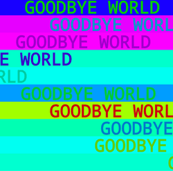 Goodbye World collection image