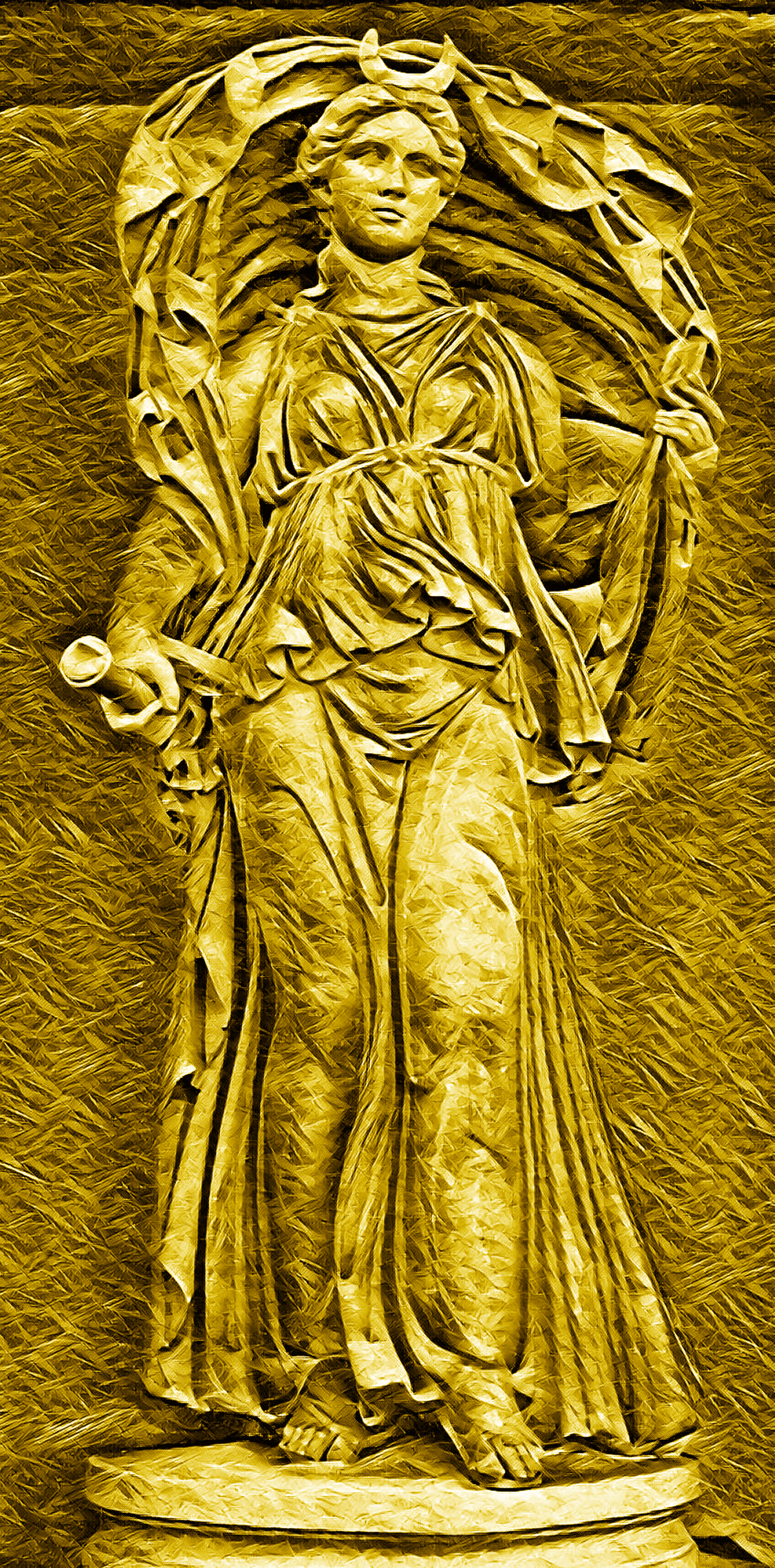 Crypto Goddess Selene 1/1000 Crypto Goddess Gold Series