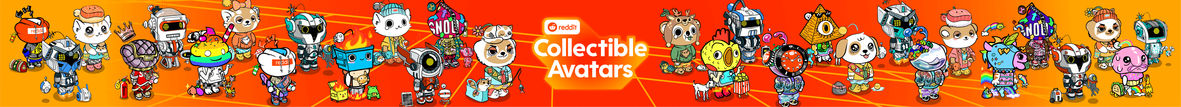 Aww Friends x Reddit Collectible Avatars