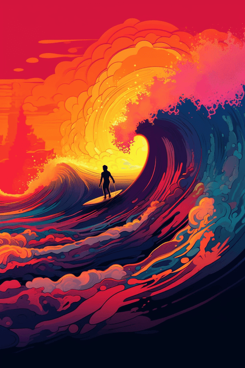 Sunset Surf