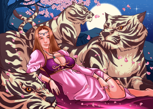Me & Winter Tigers V-1