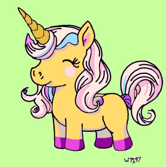 Polygon Crypton Unicorns By Wm97 Nft Art Society