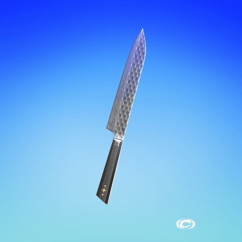 Long Santoku Knife