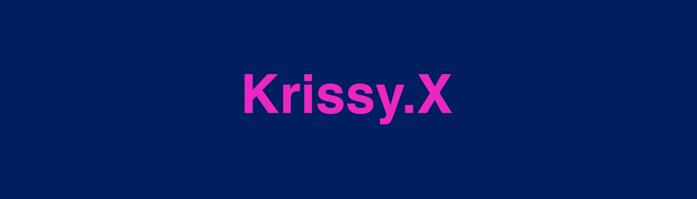 KrissyX banner
