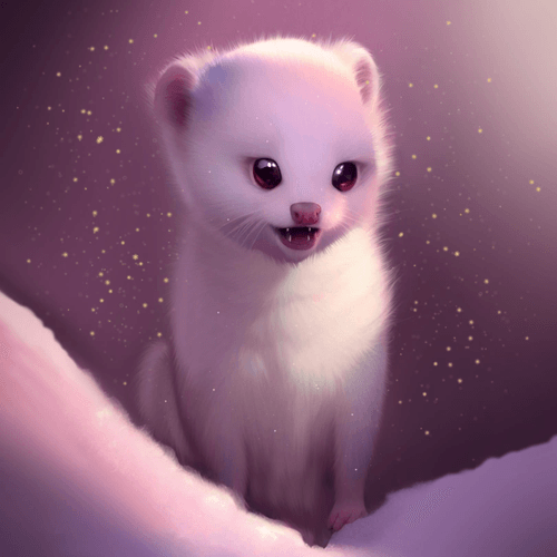 Snow ferret