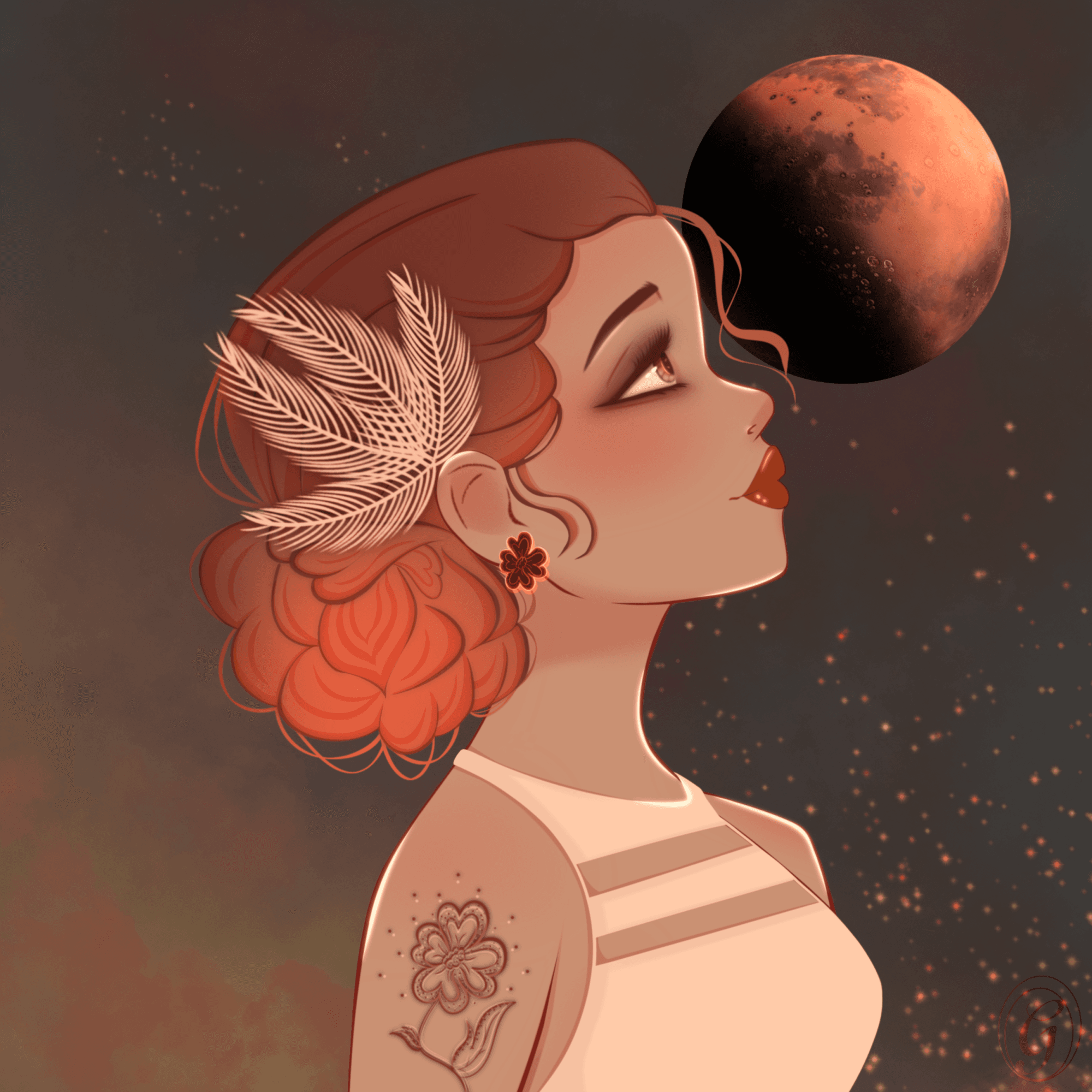 Solar System Woman #19