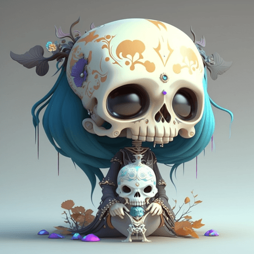 FUN FUN Skull#9