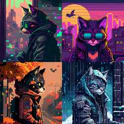 Cyberpunk Cat 2023 collection image