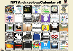 NFT Archaeology Calendar II: Uncovering Ground Zero collection image