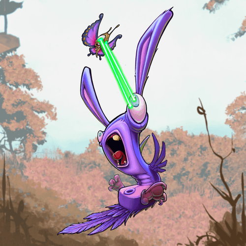 Bunnybird the Butterfly Eater (Krans)