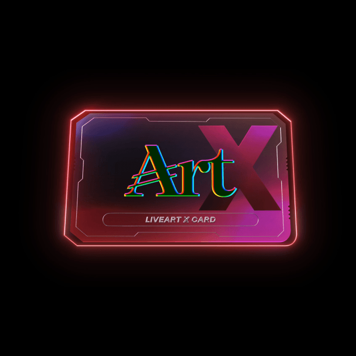 The LiveArt X Card