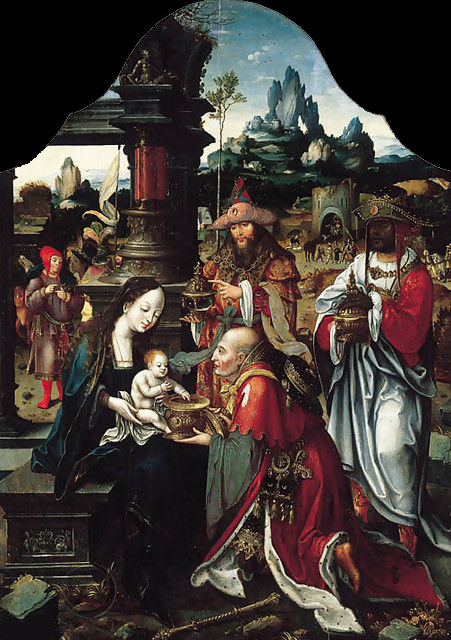 The Adoration of the Magi - Jan Van Dornicke