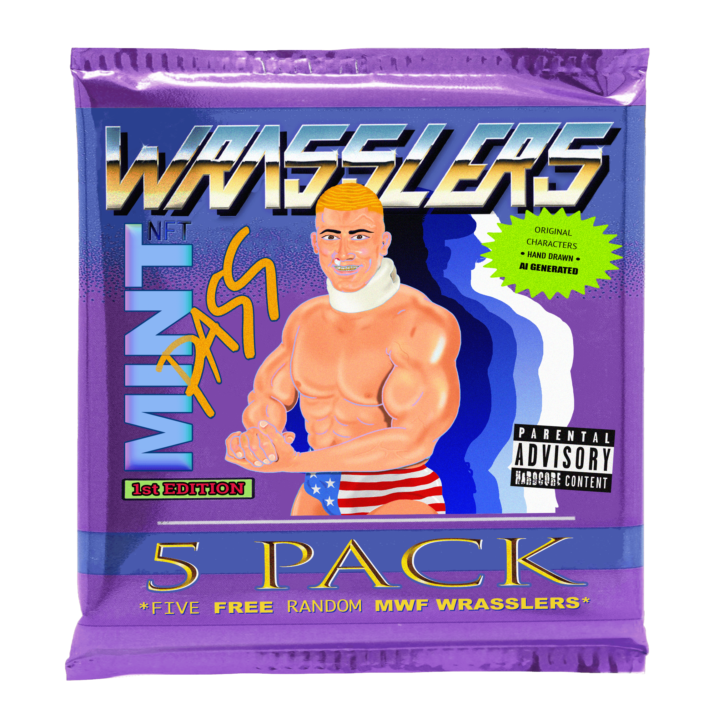 Wrasslers 5-Pack