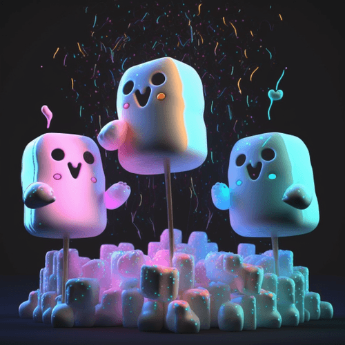 marshmallow ghost##7