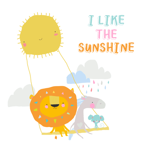 I like the sunshine