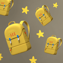 Aku's Yellow Backpack collection image