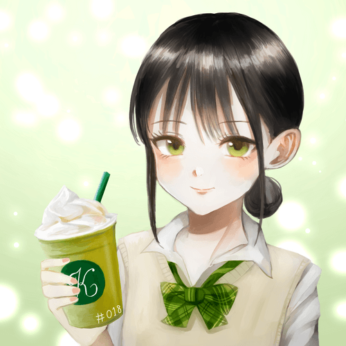 Kanpai Girl NFT #018