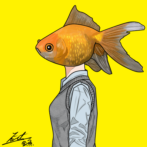 goldfish face girl