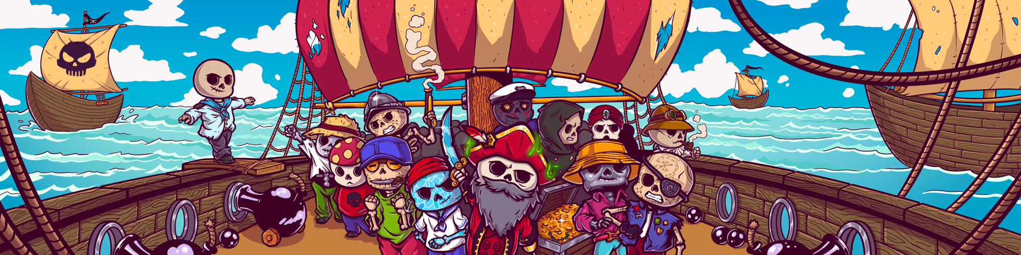 Captain & Company - The Skellies - Collection | OpenSea